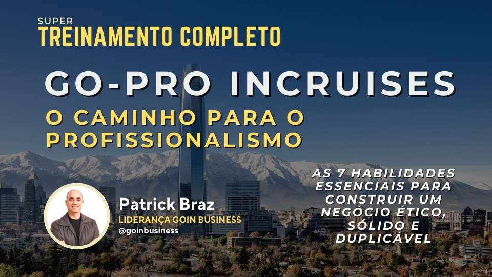 GO PRO – O Caminho para o Profissionalismo na inCruises